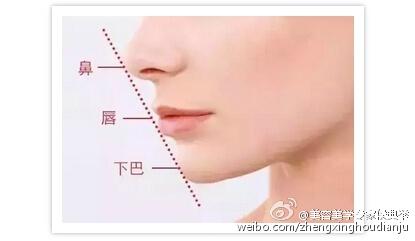 下巴的黄金法则