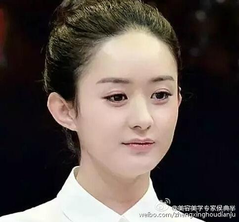 圆脸型