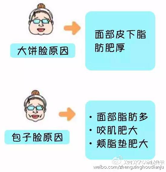 脸型 及原因
