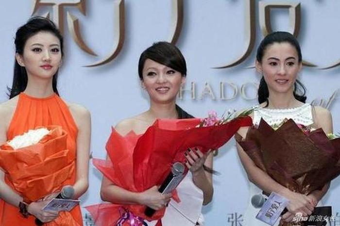 景甜、张韶涵、张柏芝同台