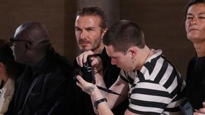 小贝大布助阵贝嫂纽约大秀