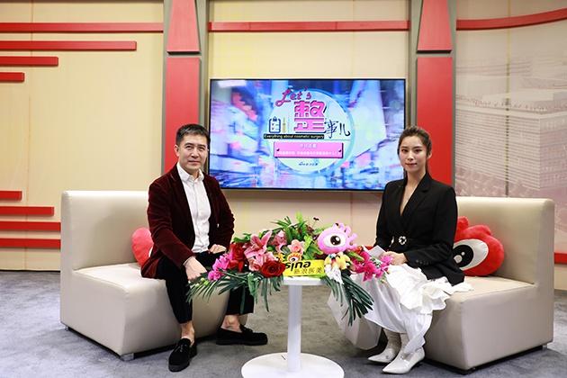 当代艺术家、整形外科专家——韩啸院长(左)与新浪医美《Let’s 整事儿》主持人王子非(右)