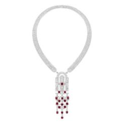 Boucheron宝诗龙Histoire de Style, Like a Queen高级珠宝系列Rolling Red项链