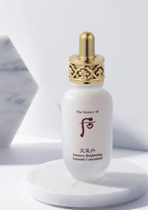 Whoo后天气丹花献光彩白焕亮精华液 1200RMB/30ml