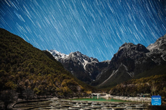 Geminids meteor shower seen in China