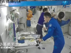 How taikonauts sort out their kitchen waste?