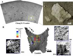 China's lunar probe detects in-situ moon surface water