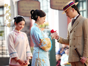 组图：《那年花开》孙俪陈晓感情升温 上海甜蜜之行粉红满满