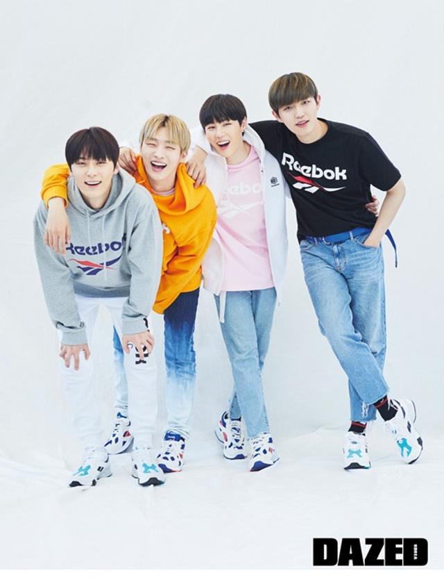 wannaone写真,wannaonelogo wannaone运动写真公开 阳光少年们展青春活力