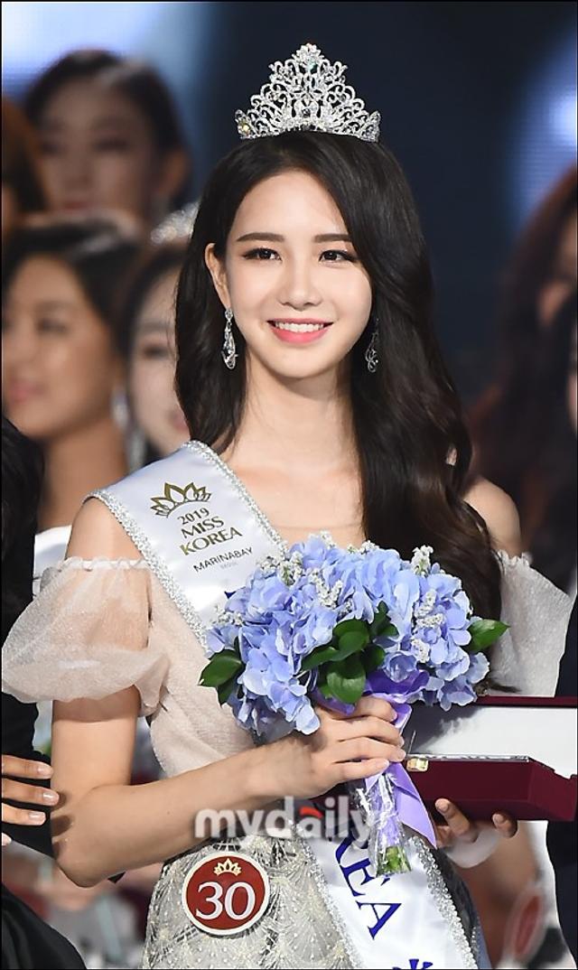 2019韩国小姐选美大赛落幕 冠亚季军出炉颜值你品品