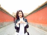 陈妍希春游故宫