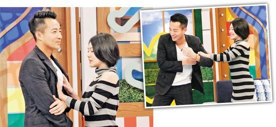 小S摸汪小菲胸肌