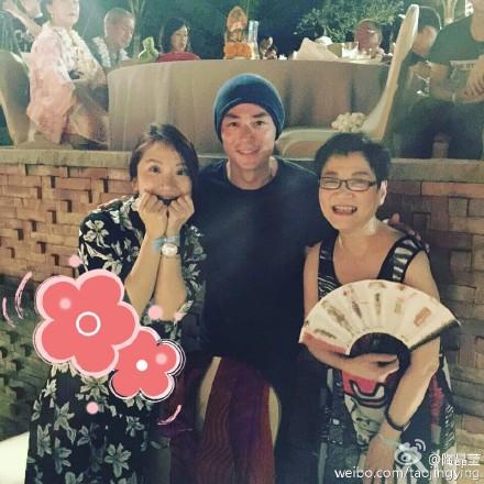 霍建华低调出席隆诗婚礼, 陶晶莹、张小燕笑容满面