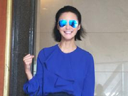 准新娘张歆艺赴德国 险些忘带头纱(图)