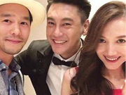 朱孝天台北摆酒宴！韩雯雯秀出火红晚装