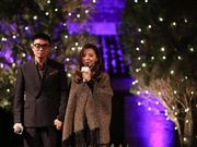 张靓颖冯轲牵手秀恩爱 唐嫣王珞丹亮相