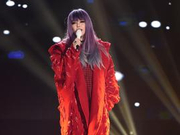 微博之夜现场 张惠妹踩恨天高热辣开唱