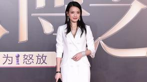 舒淇开叉长裙秀腿