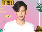 Off现身微博泰国爱豆月 表情鬼马逗趣招手