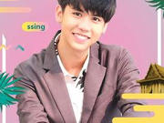 Ssingchee助阵泰国爱豆月 刘海造型有点萌