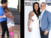 林肯公园主唱遗孀憔悴现身 路人小女孩送感人拥抱