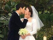 双宋婚礼仪式全过程细节甜蜜感人 乔妹扔捧花4次