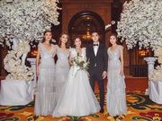 阿娇婚礼现场感动落泪 阿SA喊话新郎：好好对她