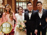 婚纱照曝光！阿娇手持捧花与赖弘国挽手超幸福