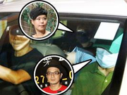 前队友林二汶深夜离开卢凯彤寓所 难掩憔悴疲惫