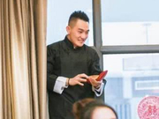 张馨予婚礼接亲图场外图曝光？工作人员：假的