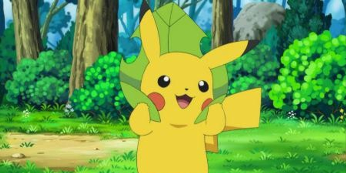 皮卡丘长出刘海