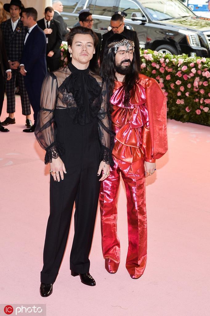 Harry Styles和Alessandro Michele