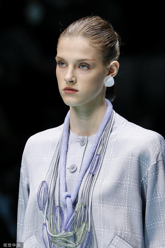 2022春夏米兰时装周:Emporio Armani 妆发
