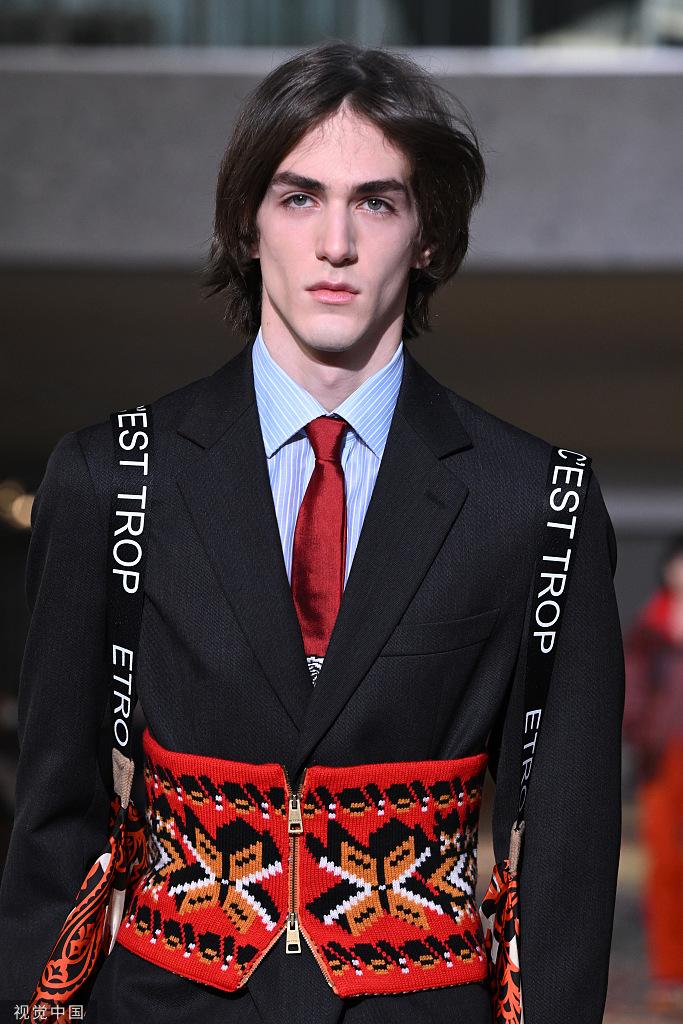 2022秋冬米兰男装周:Etro 妆发