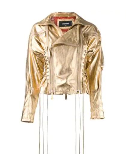 DSQUARED2 金色夹克