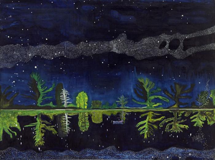 多伊格1990年作品《银河》(MILKY WAY)