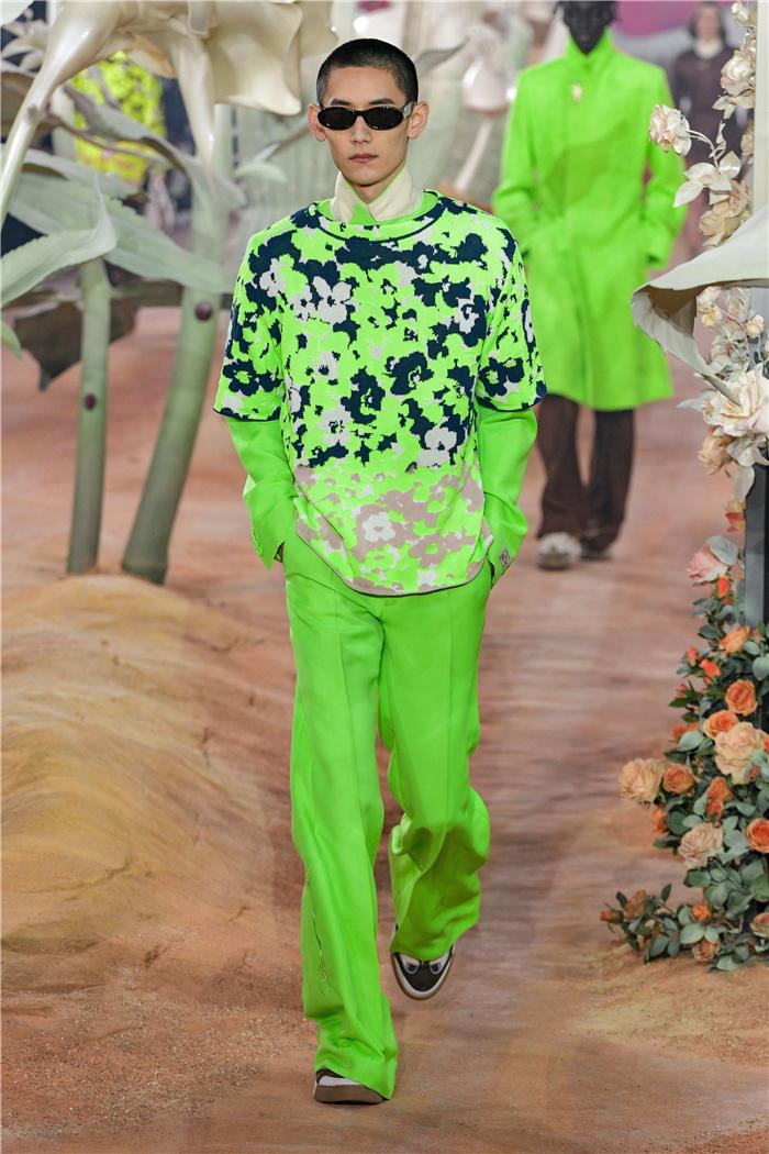 2022春夏巴黎男装周:Dior后台及细节