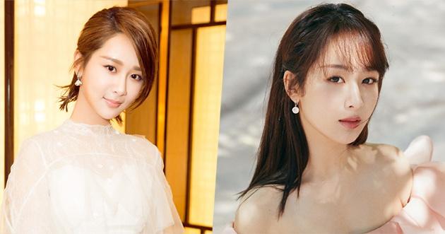 杨紫妆容对比 16年的妆发(左)vs如今的妆发