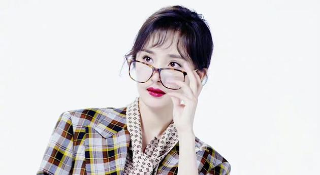 杨幂眼镜妆