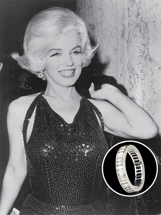 玛丽莲·梦露 (Marilyn Monroe) 的结婚戒指