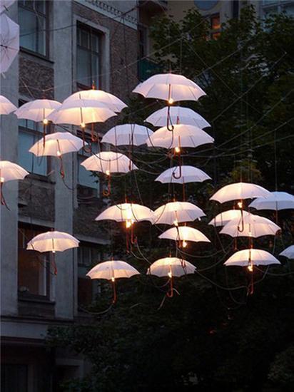 雨伞灯
