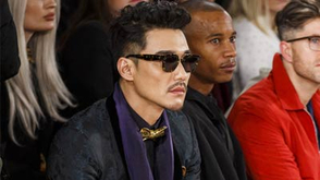 胡兵助阵男装周