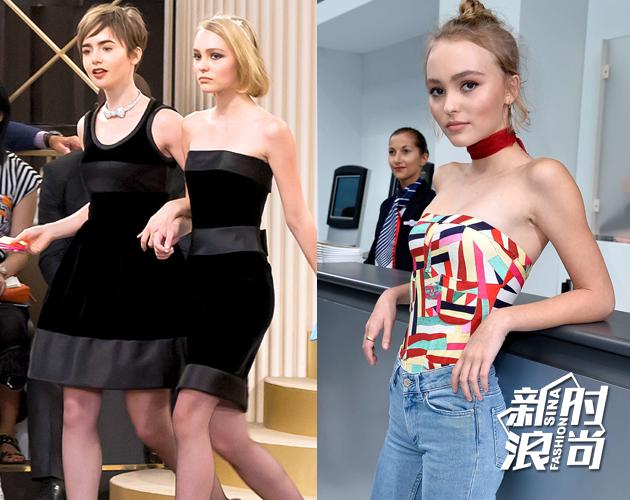 Chanel秀场中的她