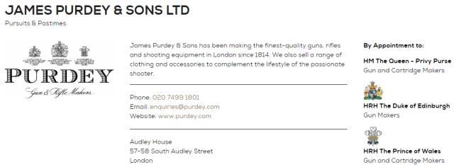 James Purdey