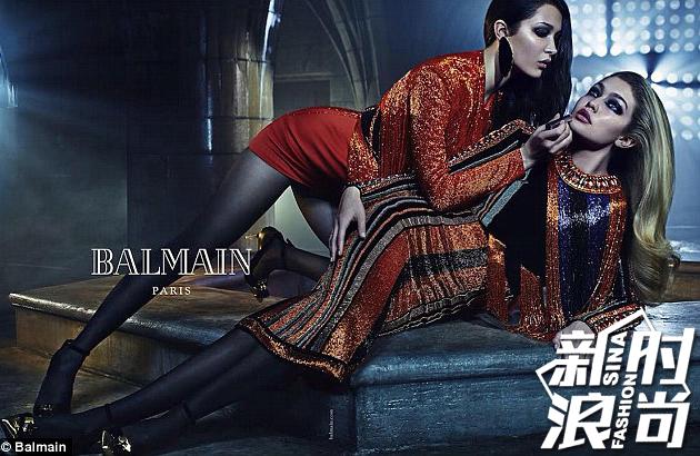 balmain广告