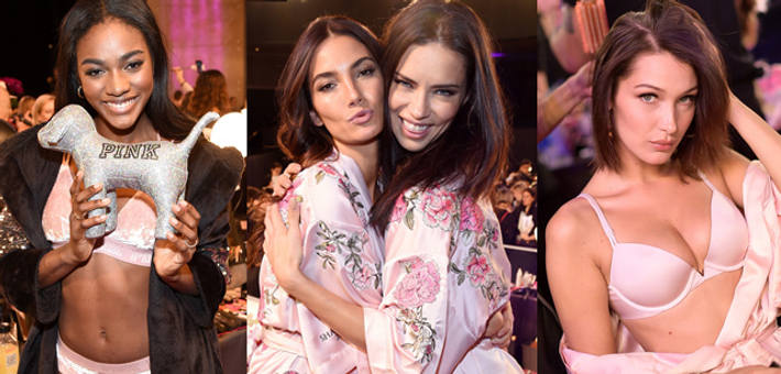 2017维多利亚的秘密后台美照