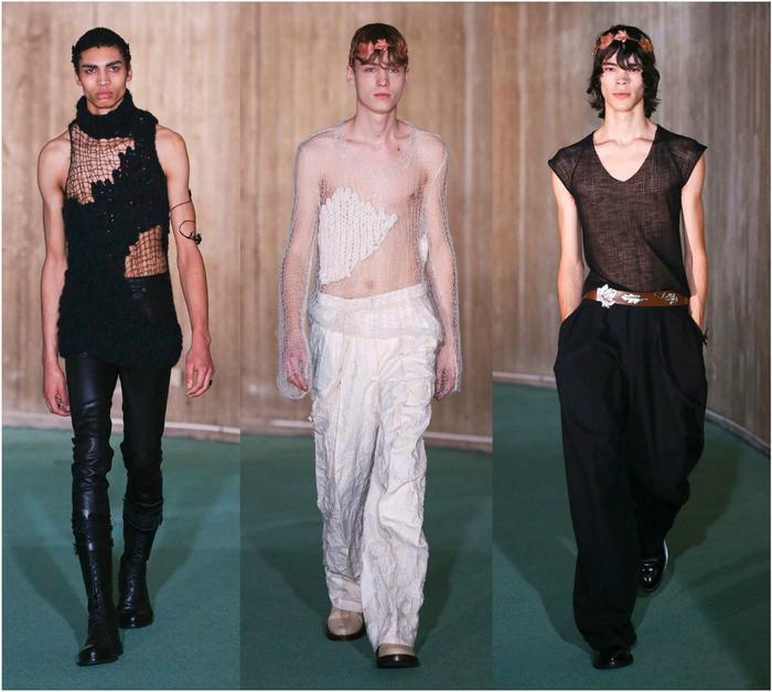 2020秋冬巴黎男装周Ann Demeulemeester秀场