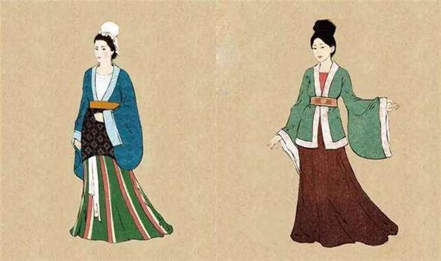 南北朝服饰(图片来源微博)