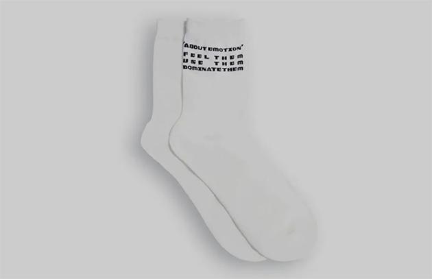 moneysocks 独立设计师系列纯棉袜与Yirantian合作款,参考价格:118CNY