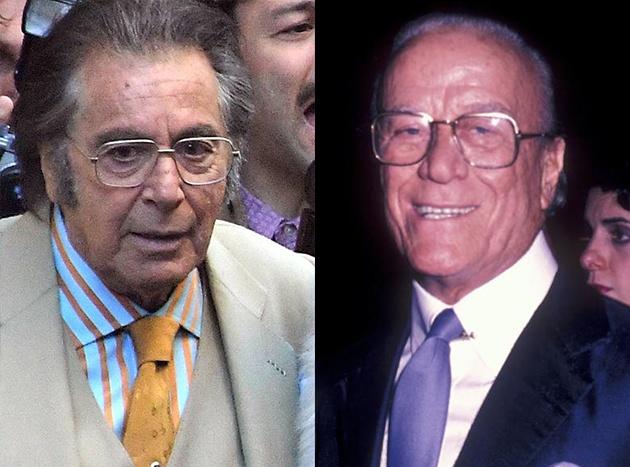 左:Al Pacino 右:Aldo Gucci